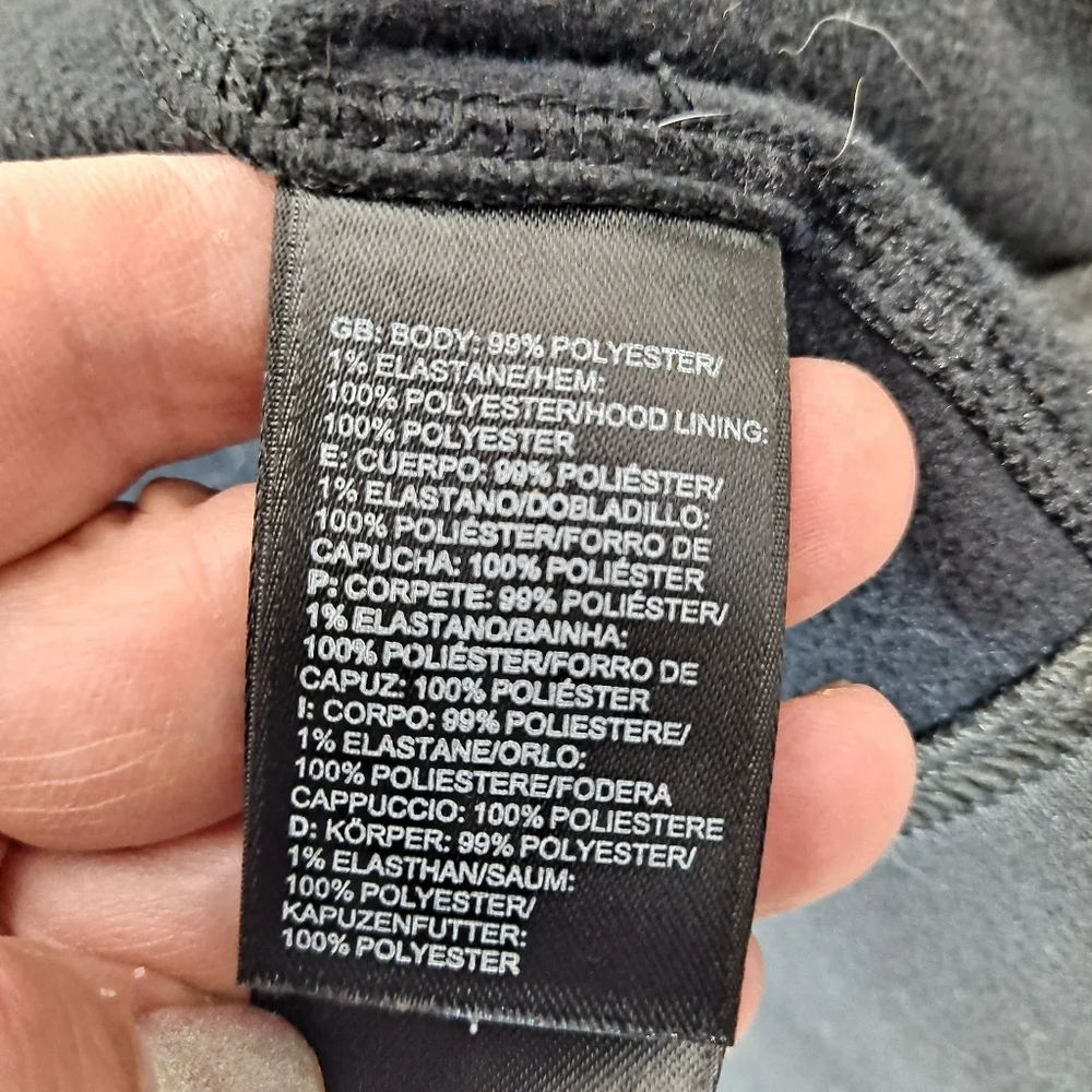 The North Face Black Softshell Hooded Vest